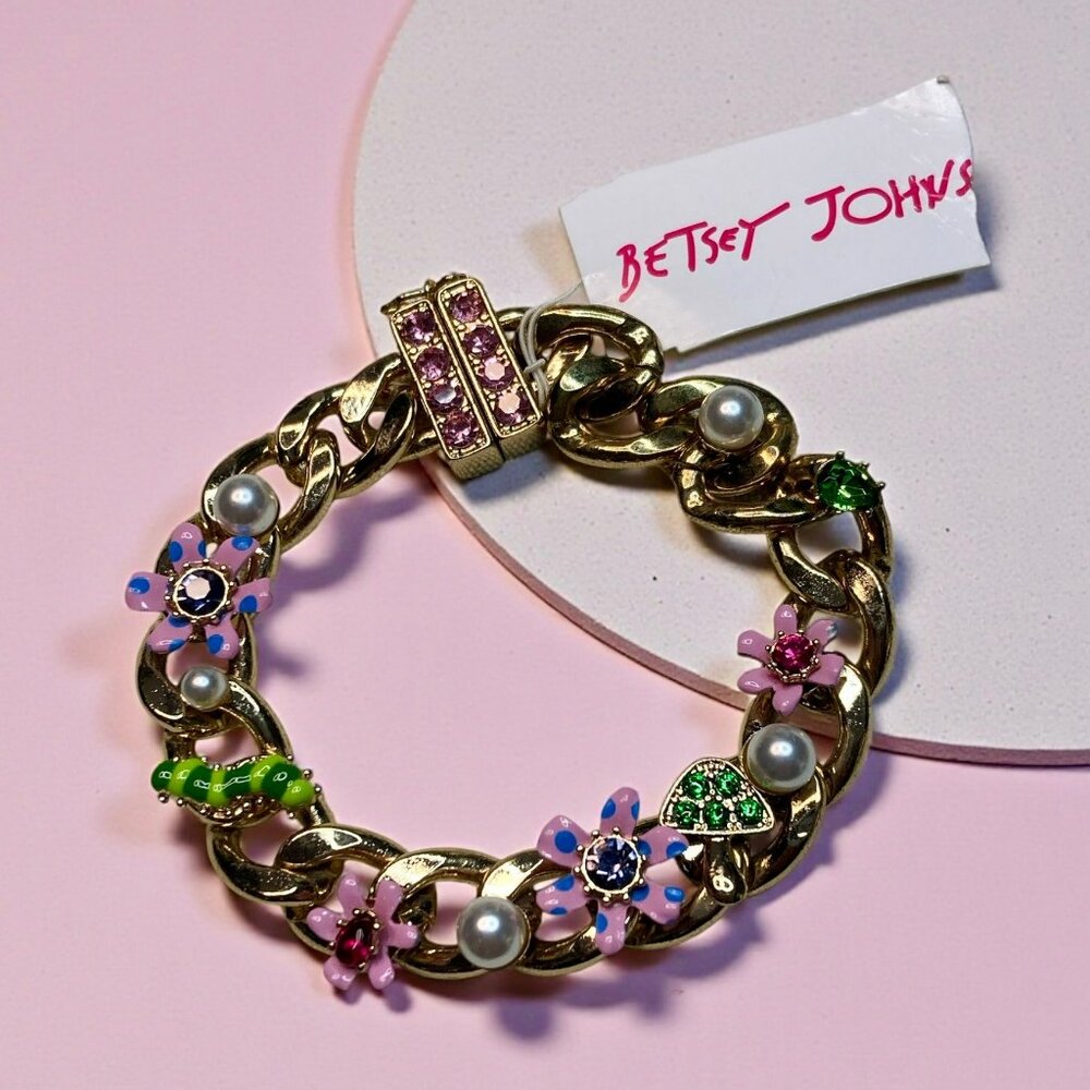 Betsey Johnson Enchanted Link Bracelet-279